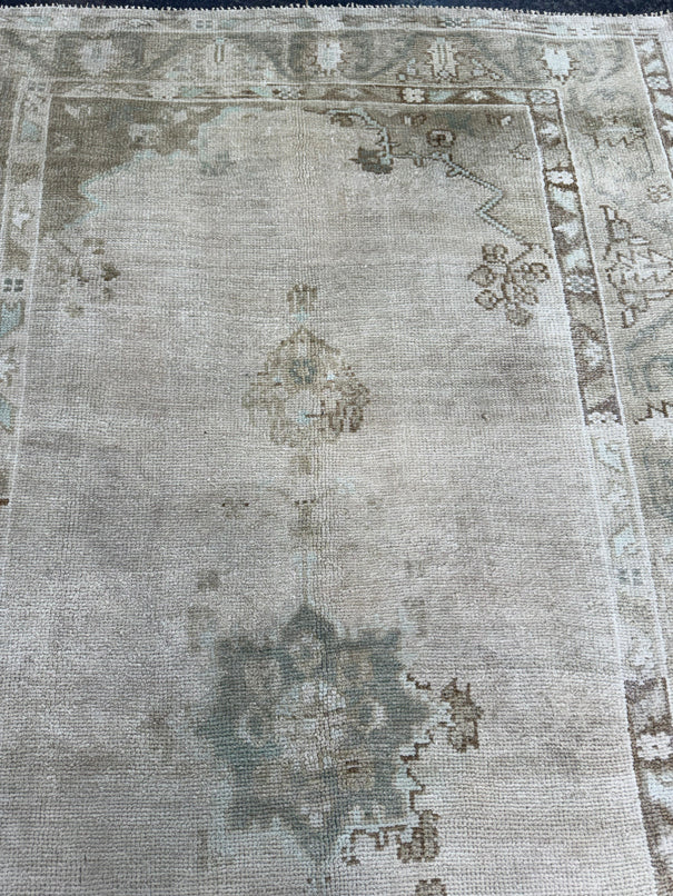 Turkish Vintage Rug 4'7" x 7'10" #24710