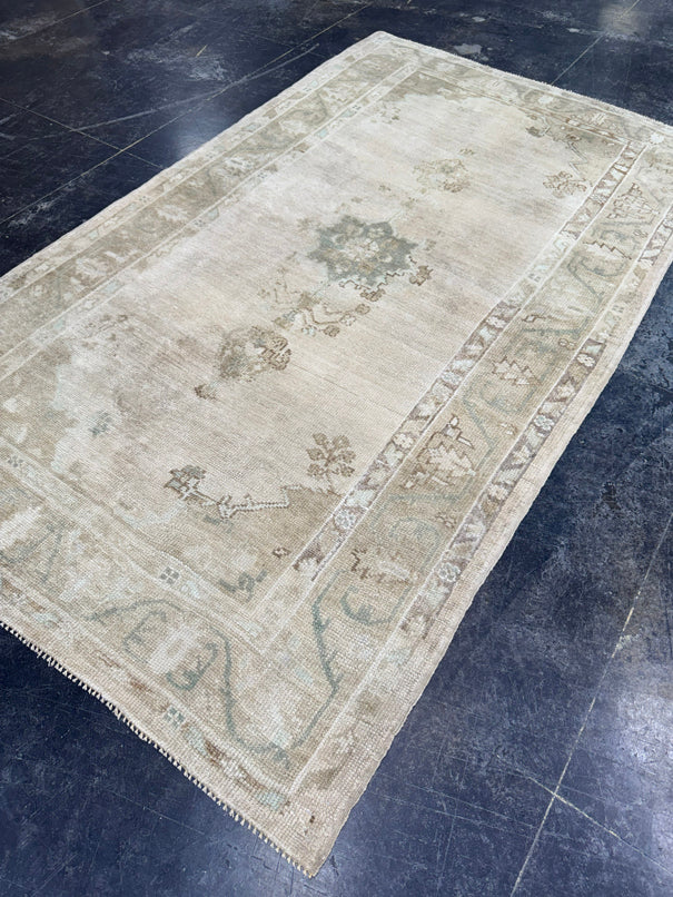 Turkish Vintage Rug 4'7" x 7'10" #24710
