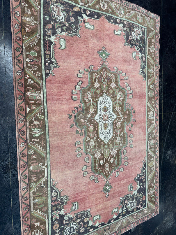 Turkish Vintage Rug 5'6" x 8'5" #24708