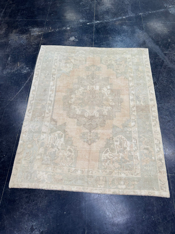 Turkish Vintage Rug 5'11" x 7'5" #24709