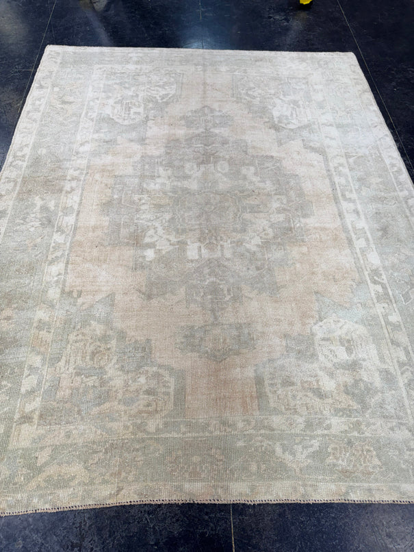 Turkish Vintage Rug 5'11" x 7'5" #24709