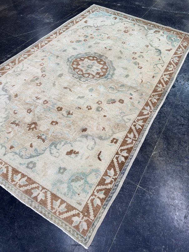 Turkish Vintage Rug 5'4" x 8'11" #24706