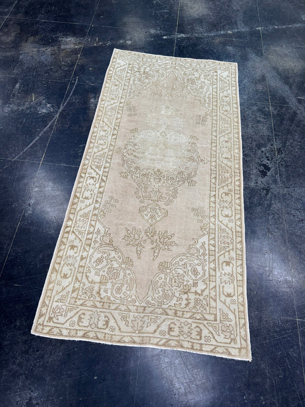 Turkish Vintage Rug 4'1" x 8'6" #24704