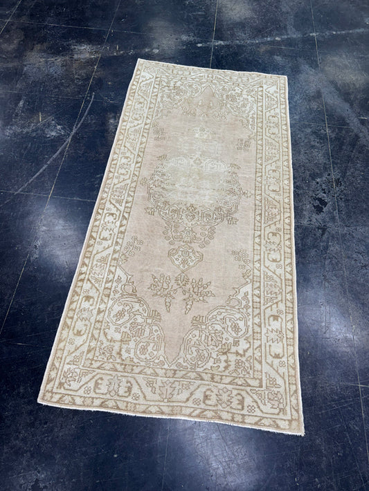 Turkish Vintage Rug 4'1" x 8'6" #24704