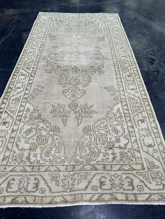 Turkish Vintage Rug 4'1" x 8'6" #24704