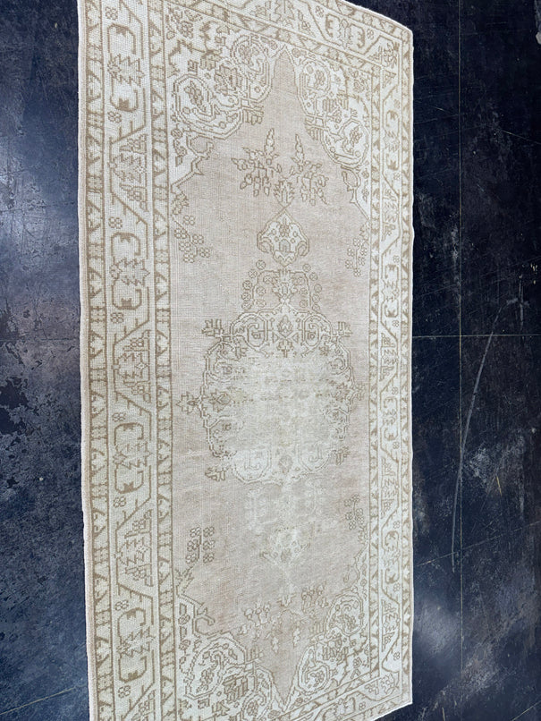 Turkish Vintage Rug 4'1" x 8'6" #24704