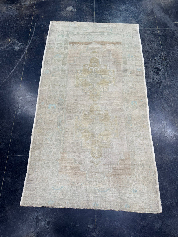Turkish Vintage Rug 4'4" x 7'11" #24705
