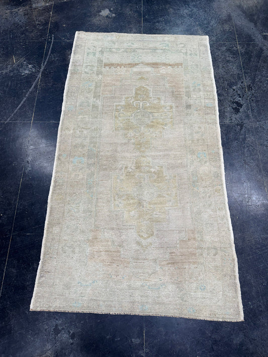 Turkish Vintage Rug 4'4" x 7'11" #24705