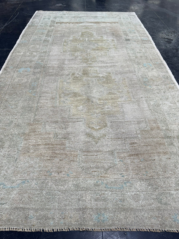 Turkish Vintage Rug 4'4" x 7'11" #24705