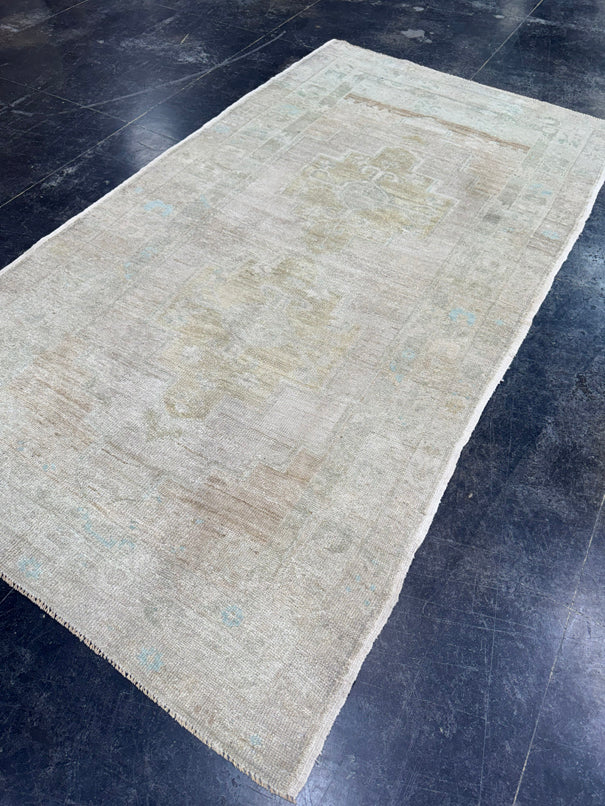 Turkish Vintage Rug 4'4" x 7'11" #24705