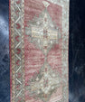 Turkish Vintage Rug 4'9" x 9'1" #24702