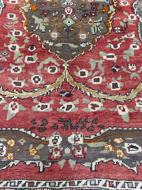 Turkish Vintage Rug 4'8'' x 6'11'' #13105