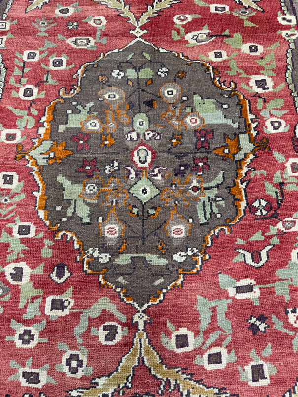 Turkish Vintage Rug 4'8'' x 6'11'' #13105
