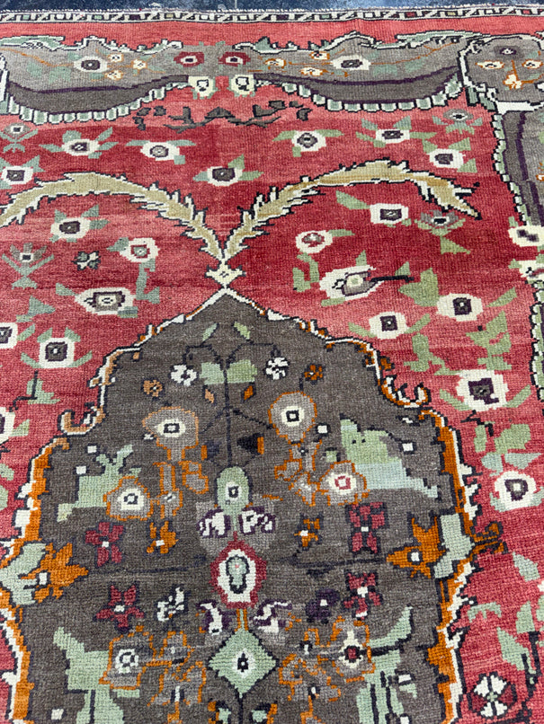 Turkish Vintage Rug 4'8'' x 6'11'' #13105