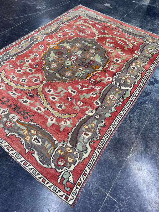 Turkish Vintage Rug 4'8'' x 6'11'' #13105