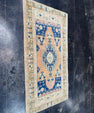 Turkish Vintage Rug 4'1'' x 7'6'' #13103