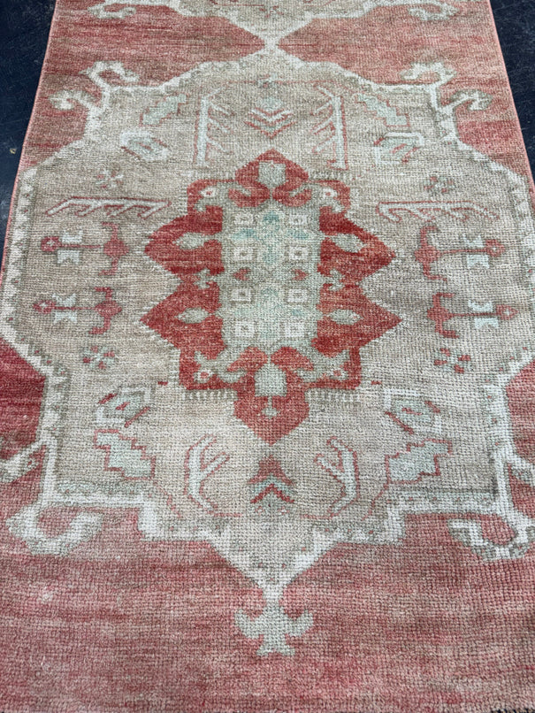 Turkish Vintage Runner Rug 2'11'' x 10'10'' #13100