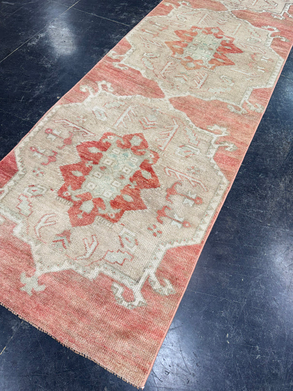 Turkish Vintage Runner Rug 2'11'' x 10'10'' #13100