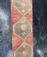 Turkish Vintage Runner Rug 3' x 9'3'' #13101
