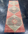 Turkish Vintage Runner Rug 3' x 9'3'' #13101