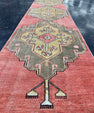 Turkish Vintage Runner Rug 2'6'' x 10'6'' #13102