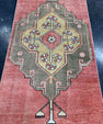 Turkish Vintage Runner Rug 2'6'' x 10'6'' #13102