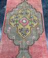 Turkish Vintage Runner Rug 2'6'' x 10'6'' #13102