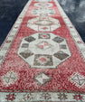 Turkish Vintage Runner Rug 3'5'' x 12'5'' #13099
