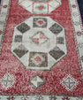 Turkish Vintage Runner Rug 3'5'' x 12'5'' #13099
