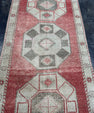 Turkish Vintage Runner Rug 3'5'' x 12'5'' #13099