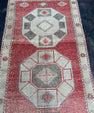 Turkish Vintage Runner Rug 3'5'' x 12'5'' #13099