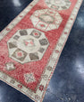 Turkish Vintage Runner Rug 3'5'' x 12'5'' #13099
