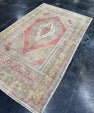 Turkish Vintage Rug 4'10'' x 8'1'' #13095