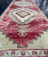 Turkish Vintage Runner Rug 3'5'' x 9'11'' #13098