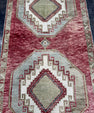 Turkish Vintage Runner Rug 3'5'' x 9'11'' #13098
