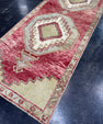 Turkish Vintage Runner Rug 3'5'' x 9'11'' #13098