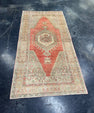 Turkish Vintage Rug 4'5'' x 8'9'' #13092