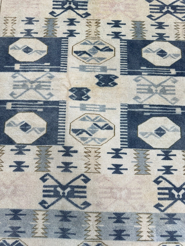 Turkish Vintage Rug 3'8'' x 5'4'' #13097