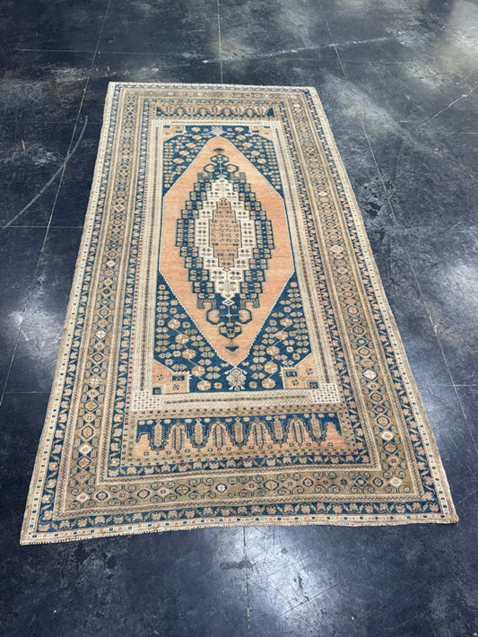 Turkish Vintage Rug 4'10'' x 9'4'' #13087