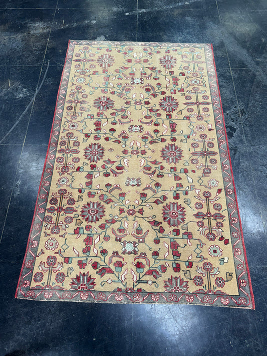 Turkish Vintage Rug 4'10'' x 8' #13089