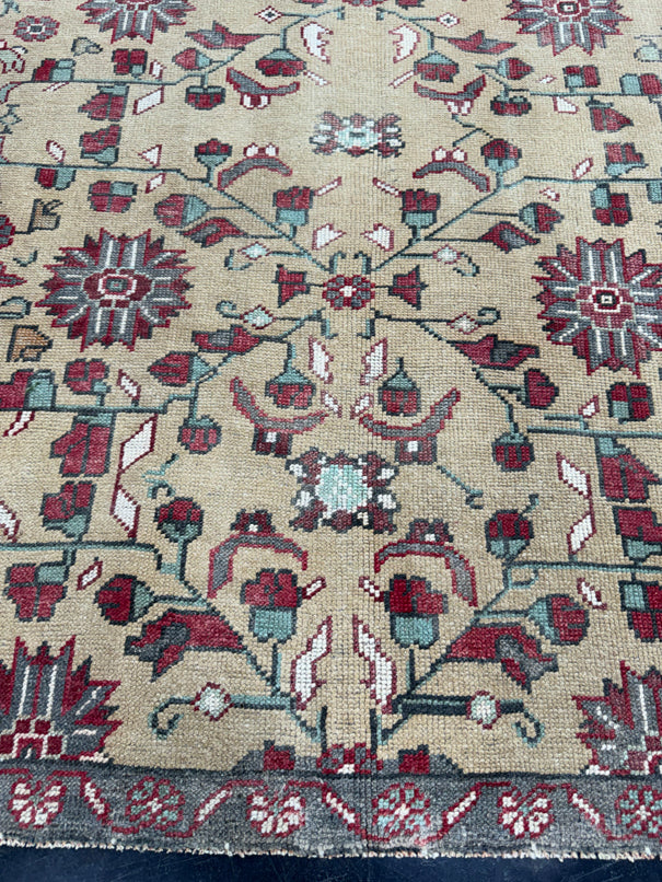 Turkish Vintage Rug 4'10'' x 8' #13089