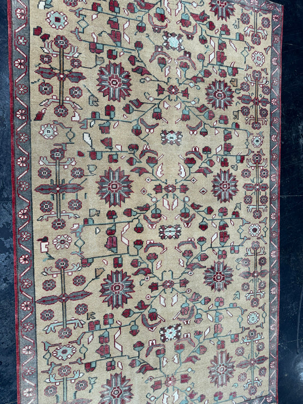 Turkish Vintage Rug 4'10'' x 8' #13089