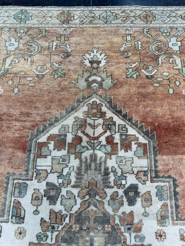 Turkish Vintage Rug 5'1'' x 9'6'' #13090