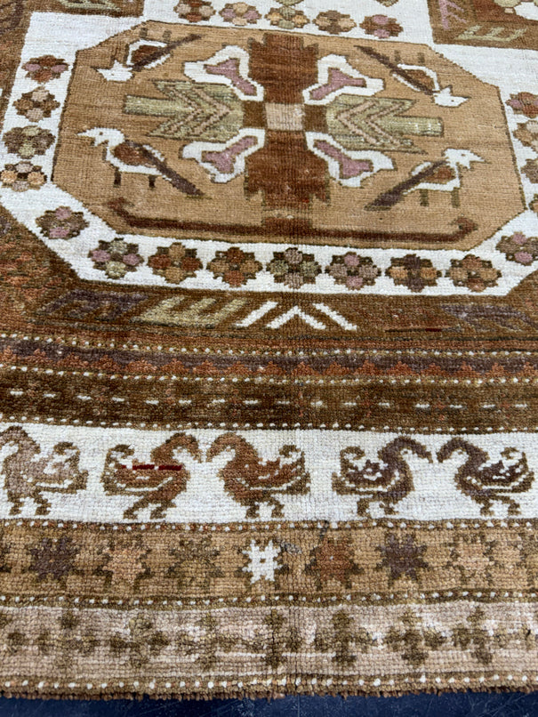 Turkish Vintage Rug 4'8'' x 7'10'' #13084
