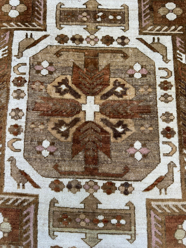 Turkish Vintage Rug 4'8'' x 7'10'' #13084