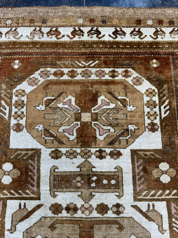 Turkish Vintage Rug 4'8'' x 7'10'' #13084