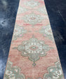 Turkish Vintage Runner Rug 3'2'' x 9'10'' #13085