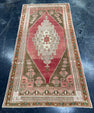 Turkish Vintage Runner Rug 4'4'' x 8'7'' #13086