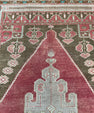 Turkish Vintage Runner Rug 4'4'' x 8'7'' #13086