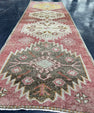 Turkish Vintage Runner Rug 3'1'' x 9'3'' #13081